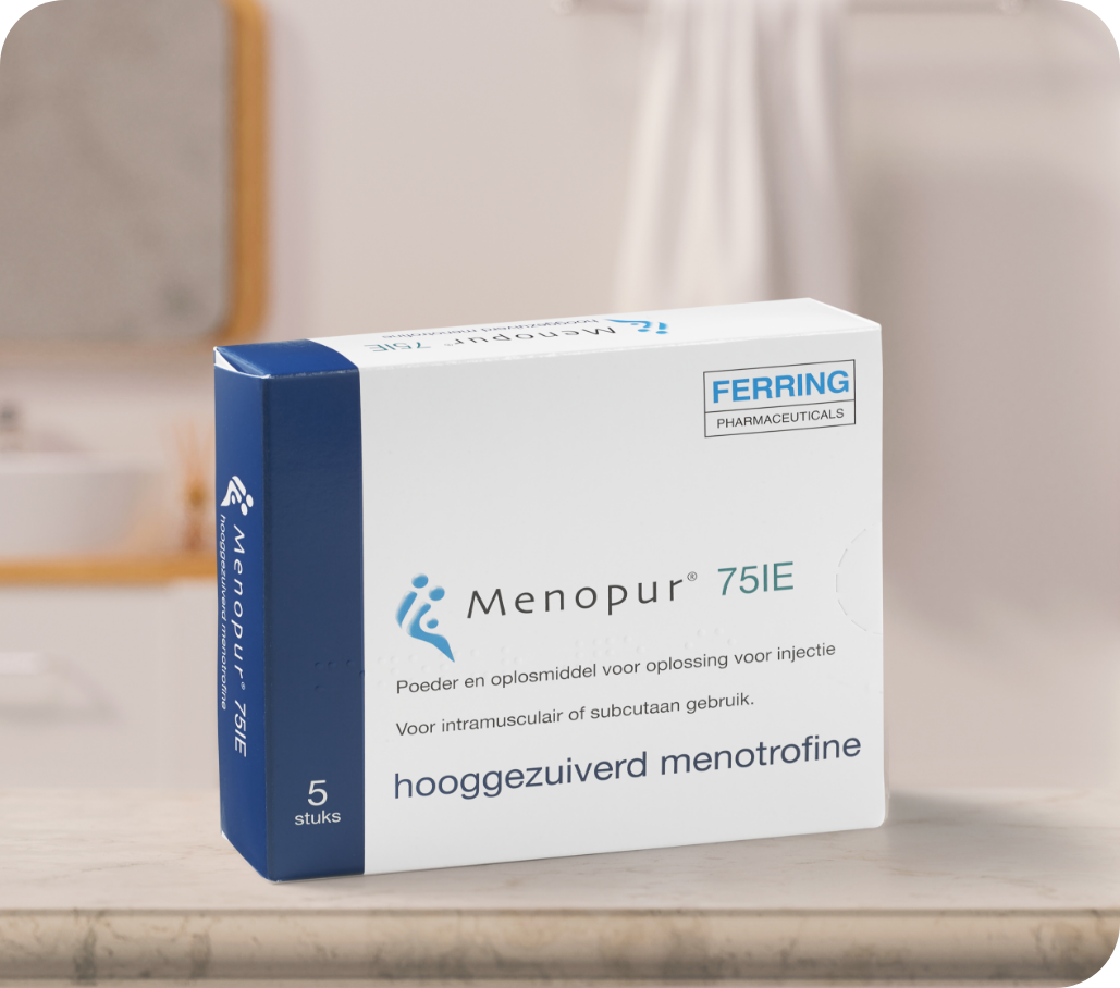 Menopur vepakking